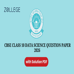 CBSE Class 10 Data Science Question Paper 2026 with Answer Key and Solution Pdf
